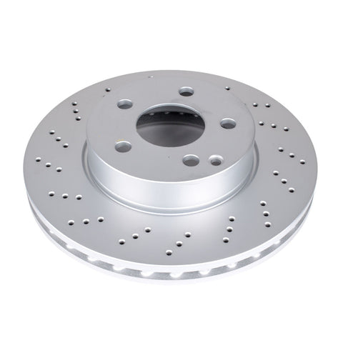 Power Stop 2015 Mercedes-Benz C250 Front Evolution High Carbon Geomet Coated Rotor - EBR1626EVC