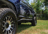 N-Fab Trail Slider Steps 15-20 Chevy/GMC Colorado/Canyon Crew Cab All Beds - SRW - Textured Black - TSG15CC-TX
