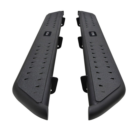 Westin 14-18 Chevrolet/GMC Silv/Seirra 1500 Double Cab Outlaw Nerf Step Bars - Textured Black - 58-53715