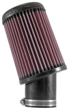 K&N Filter Universal X Stream Clamp-On 2.438in Flange ID x 4.5in Base OD x 4in Top OD x 6.563in H - RX-3800
