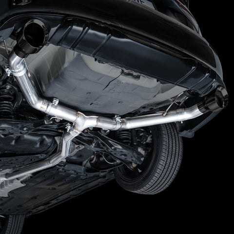 AWE Tuning 22+ Honda Civic Si/Acura Integra Track Edition Catback Exhaust - Dual Diamond Black Tips - 3020-33331