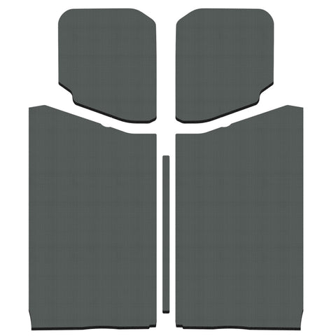 DEI 18-23 Jeep Wrangler JL 2-Door Boom Mat Headliner - 5 Piece - Gray - 50189