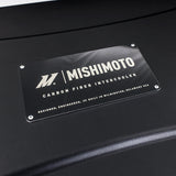 Mishimoto Universal Carbon Fiber Intercooler - Matte Tanks - 450mm Gold Core - S-Flow - C V-Band - MMINT-UCF-M4G-S-C