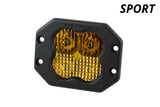 Diode Dynamics SS3 LED Pod Sport - Yellow Driving Flush (Single) - DD6204S