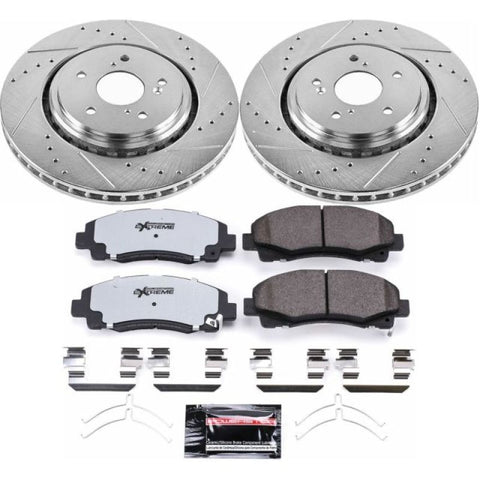 Power Stop 15-19 Acura TLX Front Z36 Truck & Tow Brake Kit - K7214-36