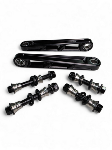 Elektric Offroad 2024+ Can Am Maverick R Front Sway Bar Links Anodized Black - RVSPA0003-B