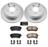 Power Stop 10-15 Hyundai Tucson Rear Z17 Evolution Geomet Coated Brake Kit - CRK5394