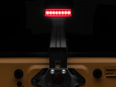 Raxiom07-18 Jeep Wrangler JK Axial Series Hyper Flash LED Third Brake Light- Red - J137870