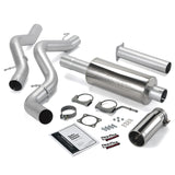 Banks Power 06-07 Chevy 6.6L CCSB Monster Exhaust System - SS Single Exhaust w/ Chrome Tip - 48939