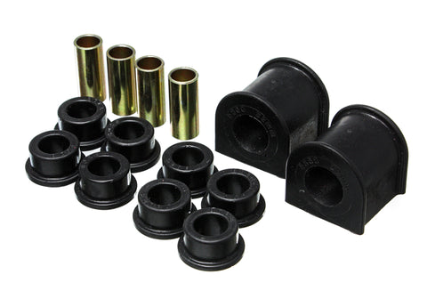 Energy Suspension Rear Sway Bar Bushing Set 22Mm - Black - 5.5166G
