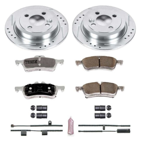 Power Stop 07-08 Mini Cooper Rear Z26 Street Warrior Brake Kit - K6280-26