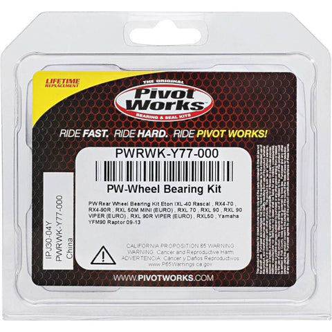 Pivot Works  E-TON IXL-40 Rascal Rear Wheel Bearing Kit - PWRWK-Y77-000