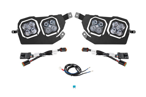 Diode Dynamics 14-23 Polaris RZR XP SS3 LED Headlight Kit - Sport White ABL - DD7843