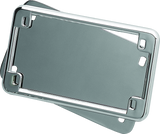 Kuryakyn License Frame & Backing Plate Set 4in X 7in Chrome - 9166