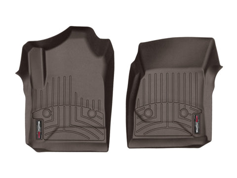 WeatherTech 2014+ Chevrolet Silverado Front FloorLiner - Cocoa - 475441