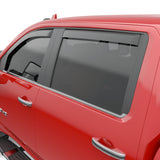EGR 20-23 Chevrolet Silverado HD In-Channel Window Visors - Matte Black - 571665