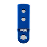 Borne Off-Road CNC Hitch Receiver Shackle 2in Blue - BNHR-2-BL