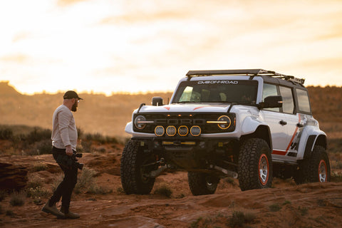 DV8 Offroad 2022+ Ford Bronco Raptor Tube Front Bumper - FBFR-02