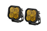 Diode Dynamics SS3 LED Pod Sport - Yellow Driving Standard (Pair) - DD6124P