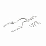 MagnaFlow 11 Ford F-150 3.7L/5.0L/6.2L SS Catback Exhaust Dual Split Rear Exit w/ 3.5in SS Tips - 15460