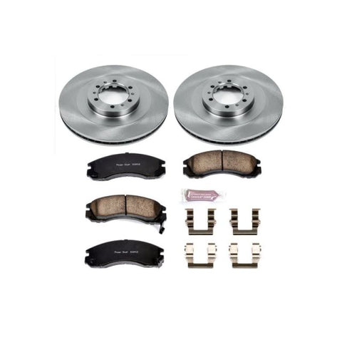 Power Stop 00-04 Mitsubishi Montero Sport Front Autospecialty Brake Kit - KOE3091