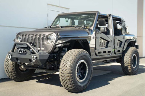 DV8 Offroad 18-23 Jeep Wrangler JL Rock Skins (4 Door Only) - SRJL-09