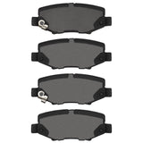 DFC 07-18 Jeep Wrangler Rear Ultimate Duty Performance Brake Pads - 1400-1274-00