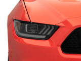 Raxiom 15-17 Ford Mustang GT350 GT500 LED Projector Headlights- Blk Housing (Clear Lens) - 407613