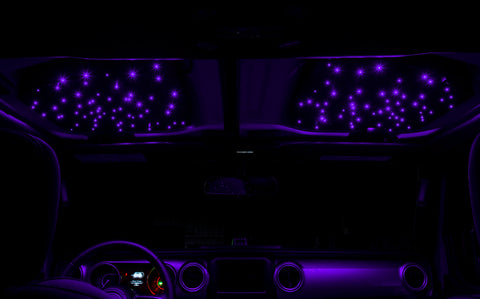 Oracle StarLINER Fiber Optic Hardtop Headliner for Wrangler JL/Gladiator JT ColorSHIFT - 5872-333