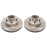 Power Stop 1990 Chevrolet Caprice Front Evolution Drilled & Slotted Rotors - Pair - AR8208XPR