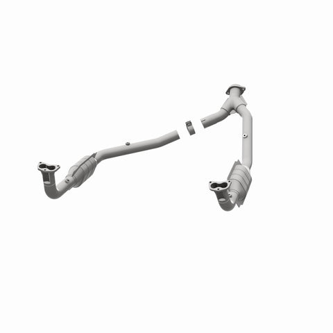 MagnaFlow DF Cat. Conv 97 Land Rover Defender 90 4.0L Y-Pipe Assy / 96-99 Discovery 4.0L Y-Pipe Assy - 93690