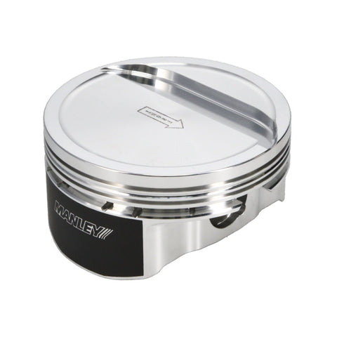 Manley Small Block Chevrolet LS Series 4.125in Bore Dished Top Piston Set - 592400C-8
