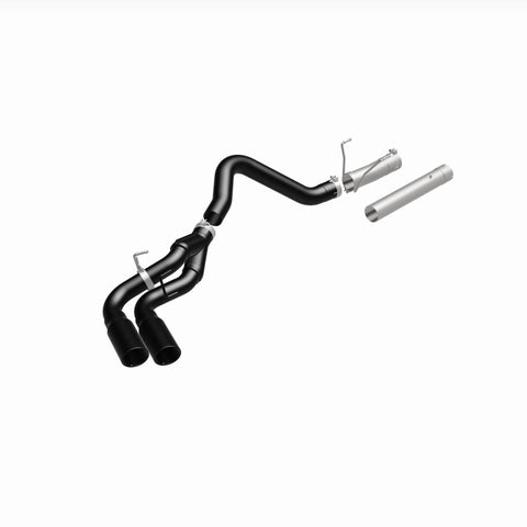 MagnaFlow 07-17 Dodge Ram 2500/3500 6.7L DPF-Back Black 4in Dual Single Passenger Side Rear Exit - 17070