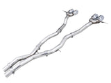 AWE Tuning Track Edition Cat-Back Exhaust for BMW G8X M3/M4 - Chrome Silver Tips - 3020-43482