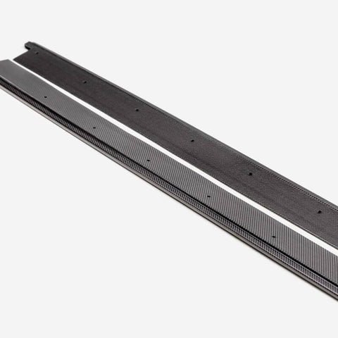 Seibon 2023+ Toyota GR Corolla MB-Style Carbon Fiber Side Skirts - SS23TYGRCOR-MB