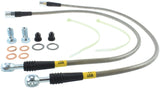 StopTech 00-06 BMW X5 Stainless Steel Rear Brake Line Kit - 950.34516
