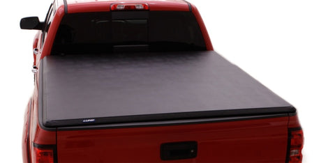 Lund 99-17 Ford F-250 Super Duty Styleside (6.8ft. Bed) Hard Fold Tonneau Cover - Black - 969352
