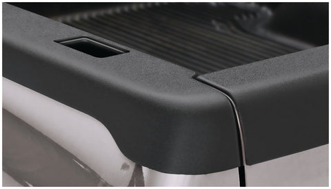 Bushwacker 07-14 Chevy Silverado 1500 Fleetside Bed Rail Caps 97.6in Bed - Black - 48522
