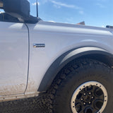 Ford Racing Bronco/Bronco Sport G.O.A.T. Badge - Black/Chrome - M-1447-GOAT