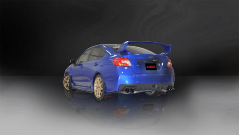 Corsa 2015 Subaru WRX Cat Back Exhaust, Black Quad 3.5in Tips *Sport* - 14857BLK