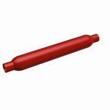 MagnaFlow Muffler Red Pack Series Glasspack 4in Rd 18in Body Length 3in/3in Inlet/Outlet - 13129