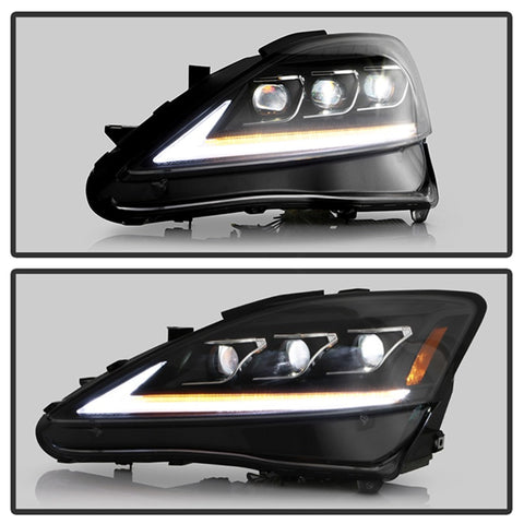 Spyder Apex 11-13 Lexus IS 250/350 Factory Xenon/HID Model Only High-Power LED Module Headlights - 5088826