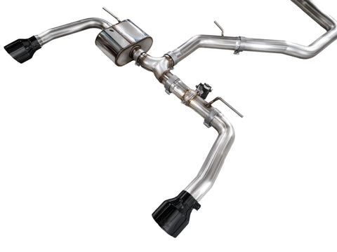 AWE Tuning 22-26 Hyundai Elantra N SwitchPath Cat-Back Exhaust - Diamond Black Tips - 3025-33237