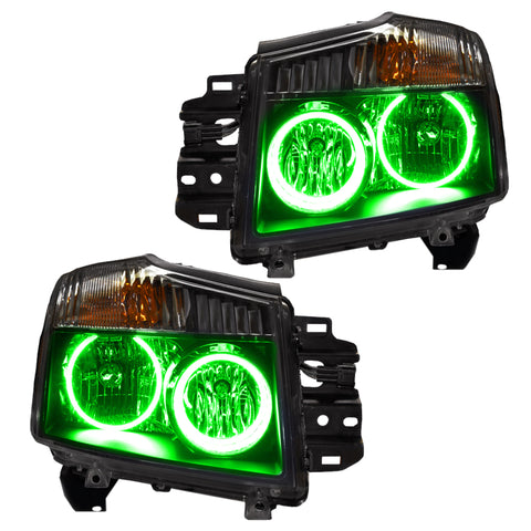 Oracle 08-15 Nissan Titan SMD HL - ColorSHIFT w/ 2.0 Controller - 7173-333