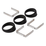 Autometer or Autogage 2-1/16in Black Angle Rings -- 3 Pack - 2234