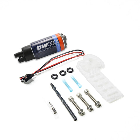 DeatschWerks 15-19 Golf R/15-18 1.8/15-18 GTI 340lph Compact Fuel Pump w/o clips w/9-1060 Instl kit - 9-307-1060