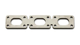 Vibrant T304 SS Exh Manifold Flanges for BMW E36/E46 platform motors 3/8in Thick (SOLD IN PAIRS) - 14336