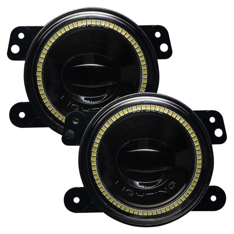 Oracle Jeep Wrangler JK/JL/JT High Performance W LED Fog Lights - White - 5846-001