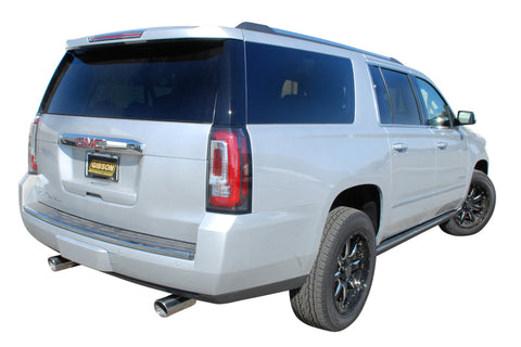 Gibson 14-19 Cadillac Escalade Base 6.2L 3.5in/2.25in Cat-Back Dual Split Exhaust - Stainless - 65680