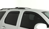 AVS 07-14 Chevy Tahoe Ventvisor In-Channel Front & Rear Window Deflectors 4pc - Smoke - 194514